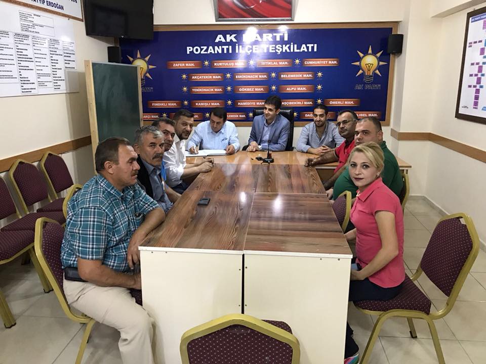 Ak Parti Pozantı İlçe Kongresi 14 EKİM’ de yapılacak.