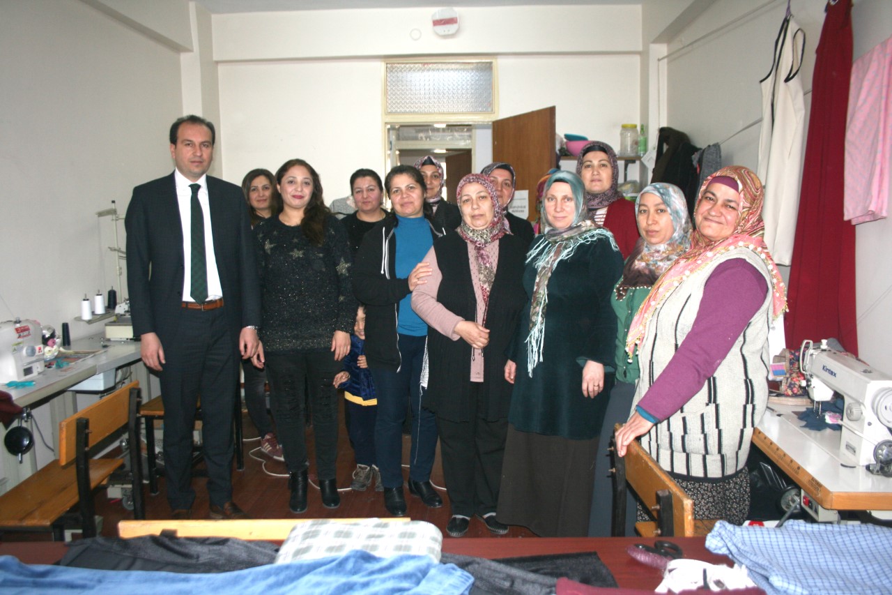 POZANTI HALK EĞİTİM  KONFEKSİYON FABRİKASI GİBİ