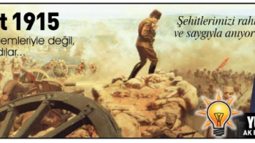 ARISOY: 18 MART BİR DESTANDIR
