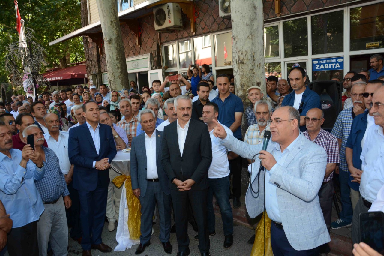 POZANTI’LININ “ ÇAY HASRETİ” SONA ERDİ.