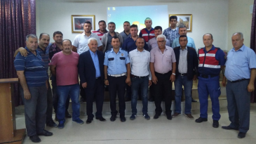 TRAFİK DENETLEME VE JANDARMA’DAN BİLGİLENDİRME TOPLANTISI