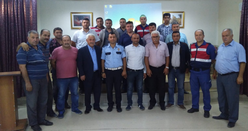 TRAFİK DENETLEME VE JANDARMA’DAN BİLGİLENDİRME TOPLANTISI