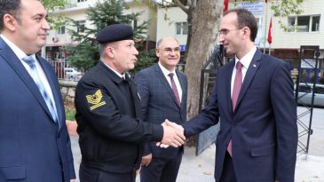 KAYMAKAM MUAMMER SARIDOĞAN GÖREVE BAŞLADI.