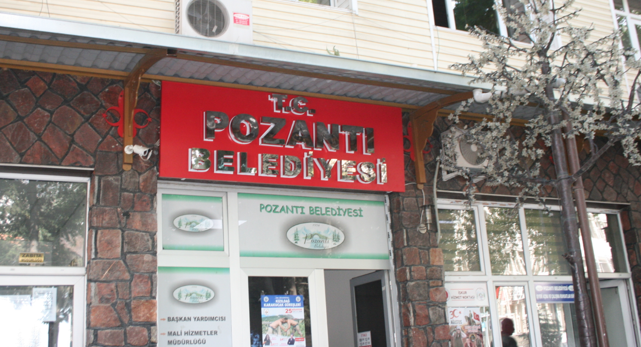 BELEDİYE DE T.C. İBAREMİZİ KOYDU.
