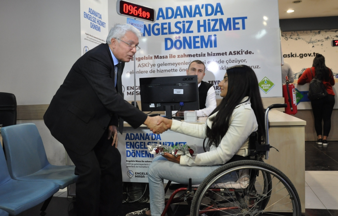 ASKİ, engelli abonelerin yaşamını kolaylaştırmak için çalışıyor