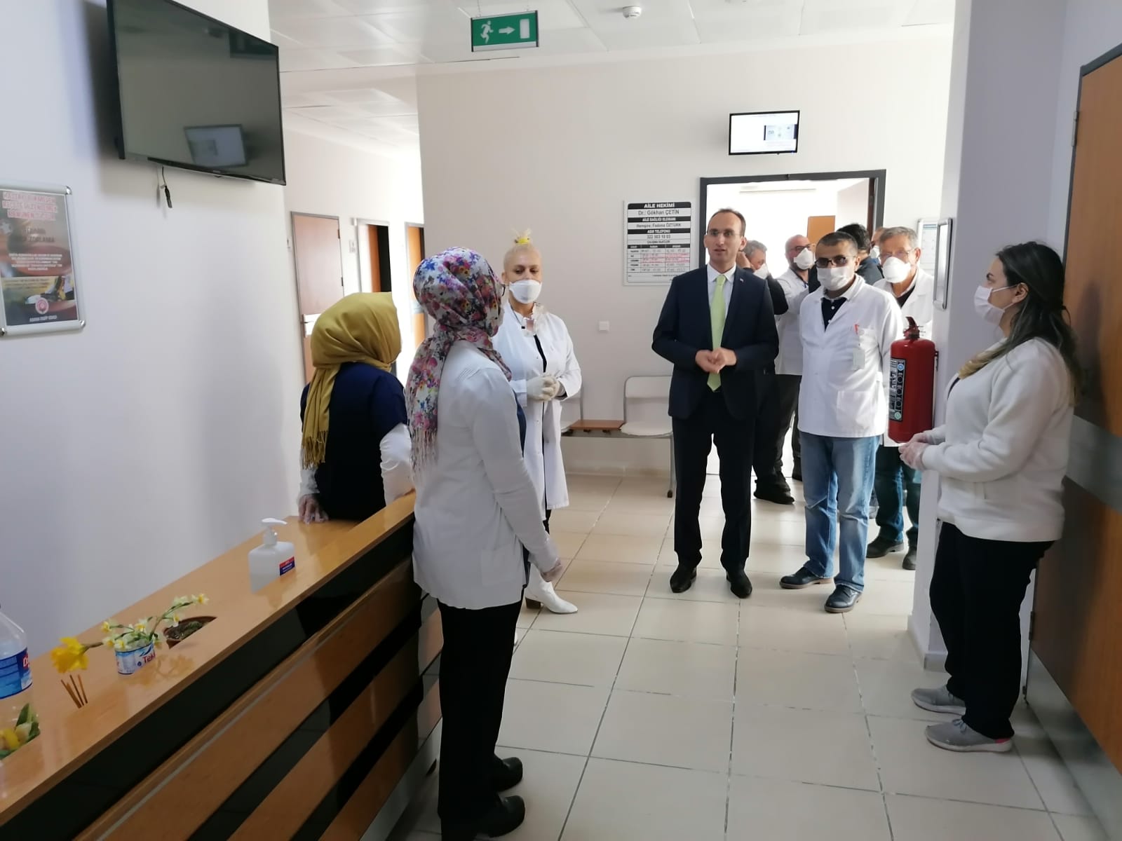 KAYMAKAM SARIDOĞAN’DAN SAĞLIKÇILARI “İZOLE”