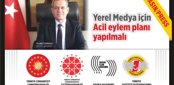 Türkiye Gazeteciler Federasyonu’ndan İletişim Başkanlığı’na Çağrı