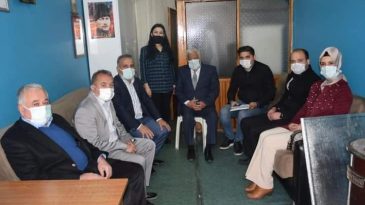 AK PARTİ HEYETİNDE GAZETEMİZE ZİYARET