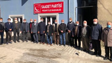 SAADET PARTİSİNDEN TOPLANTI VE ZİYARETİ