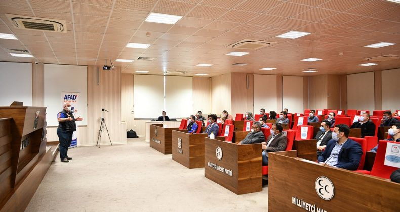 SARIÇAM BELEDİYESİ’NDEN AFET FARKINDALIK EĞİTİMİ