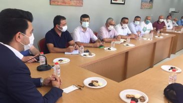 Kaymakam Akduman Muhtarları Dinledi.