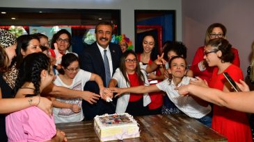 Başkan Soner Çetin özel çocuklarla kahvaltıda buluştu