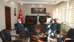 KAYMAKAM HÜSEYİN AYDIN’A ZİYARET