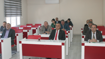BELEDİYE MECLİSİ’NİN 2021 YILI SON TOPLANTISI YAPILDI.
