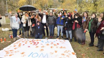Dezavantajlı 60 Kişi Belemedik’i Gezdi, “Kadına Şiddete Hayır” dedi.