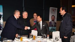 BAŞKAN ULUDAĞ ADANA MEDYASI İLE YEMEKTE BULUŞTU
