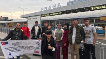 YURDIŞIN DA STAJLARINI YAPTILAR