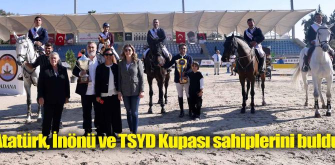 Atatürk, İnönü ve TSYD Kupası sahiplerini buldu