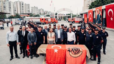 70 İtfaiye Eri Memuru Yemin Ederek Göreve Başladı