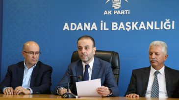 “AK PARTİ ADANA İL BAŞKANI OZAN GÜLAÇTI: ” ABLUKA SAVAŞ DEĞİL KATLİAMDIR”