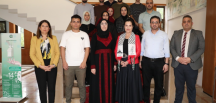 Rektör Prof. Dr. Tuncel Filistinli Öğrencilerle Bir Araya Geldi