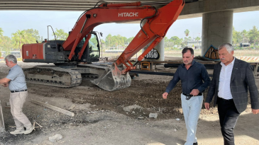 Başkan Zeydan Karalar, alt geçit ve köprü çalışmalarını denetledi