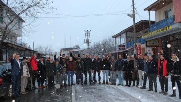 CUMHUR İTTİFAKINA “KAR ALTINDA” SICAK KARŞILAMA