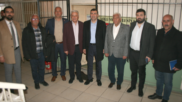 CHP İL BAŞKANINDAN ZİYARET