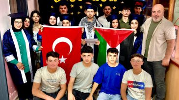 ŞEHİT ZAFER SABANCI LİSESİ’NDEN “GAZZE KATLİMINA” TEPKİ