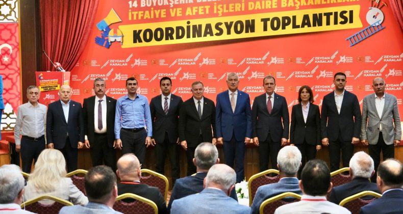 BÜYÜKŞEHİR’DEN AFET KOORDİNASYON TOPLANTISI