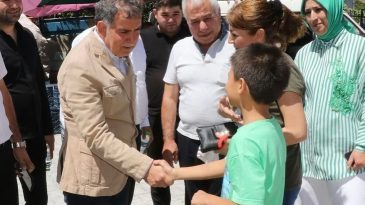 İLÇE BAŞKANI ŞEN: “MİLLET VEKİLERİMİZİN ZİYARETLERİ DEVAM EDECEK”