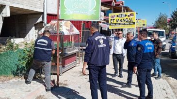 BÜYÜKŞEHİR ZABITA EKİPLERİ KARARI UYGULUYOR.