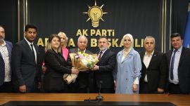 POZANTI AK PARTİ’DEN DAĞLI’YA  ZİYARET