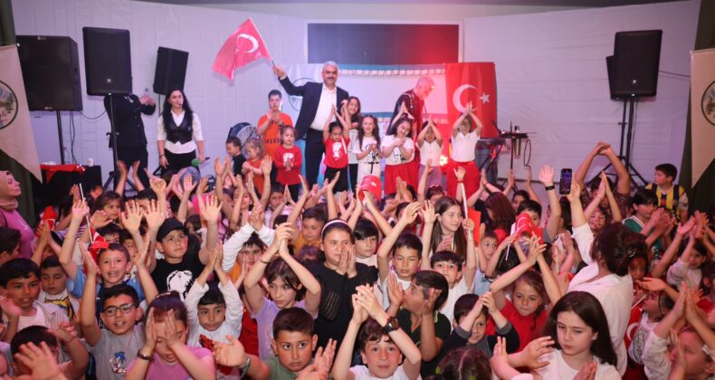 POZANTI BELEDİYESİ VE KÜLTÜR BAKANLIĞI ÇOCUKLARI COŞTURDU