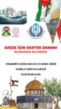 POZANTI ŞEHİT ZAFER SABANCI LİSESİNDEN GAZZE’YE DESTEK