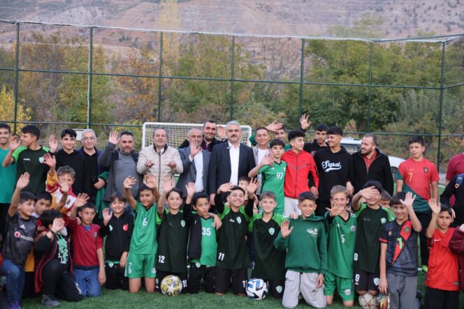 BAŞKAN ALİ AVAN’LA BİRLİKTE   POZANTI SPOR  SAHALARDA