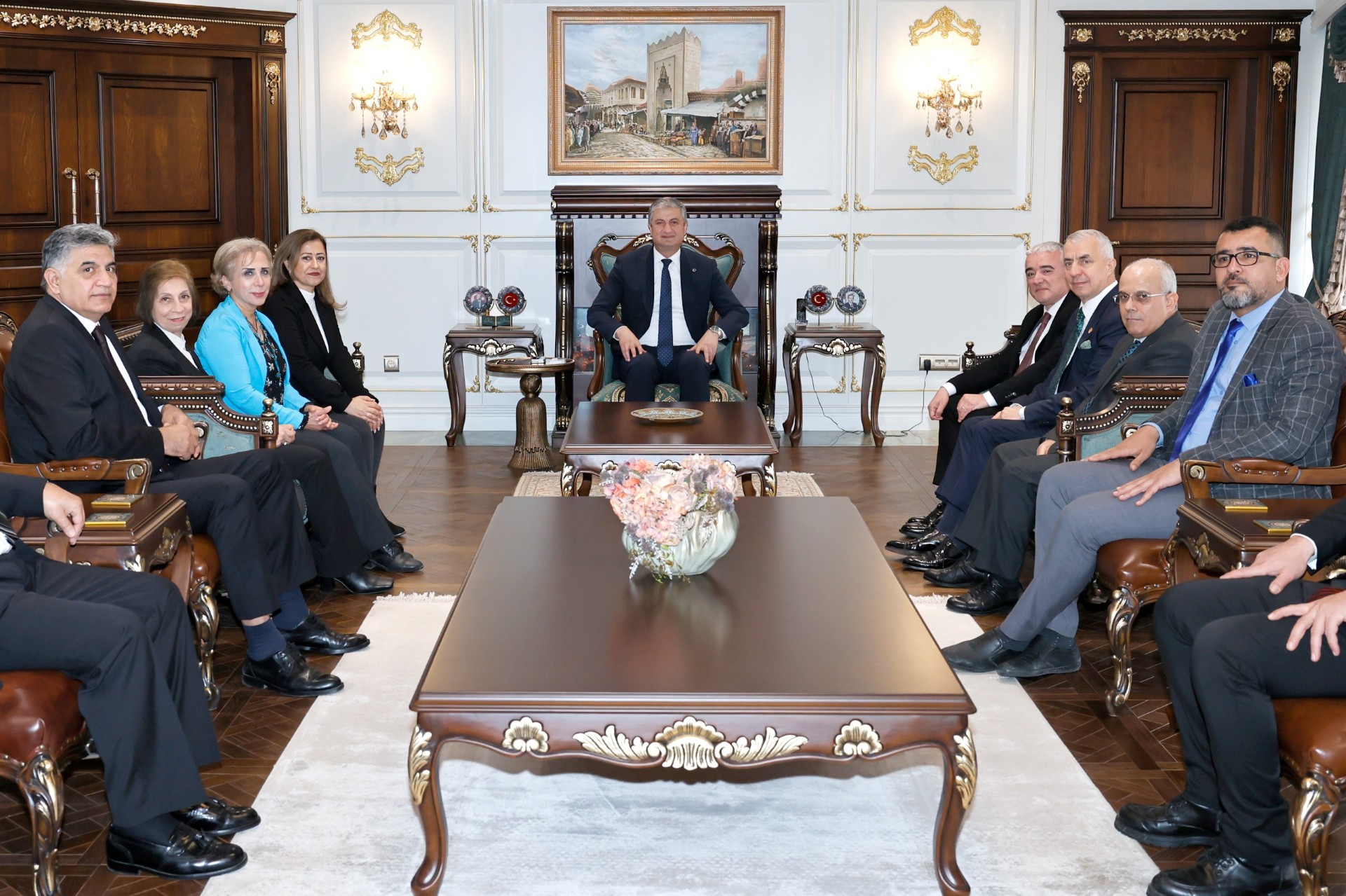 Vali Yavuz; ÇGC’nin Yeni Yönetimini Kabul Etti