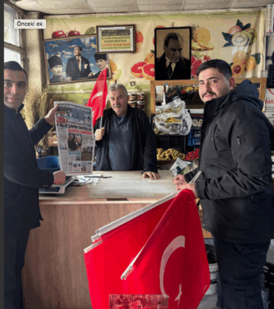 POZANTI ÜLKÜ OCAKLARI’NDAN BAYRAK DAĞITIMI