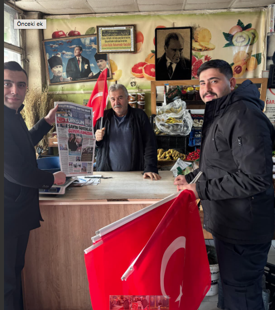 POZANTI ÜLKÜ OCAKLARI’NDAN BAYRAK DAĞITIMI