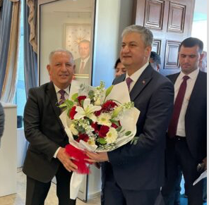 RIFAT YILMAZ’DAN YENİ VALİYE ZİYARET