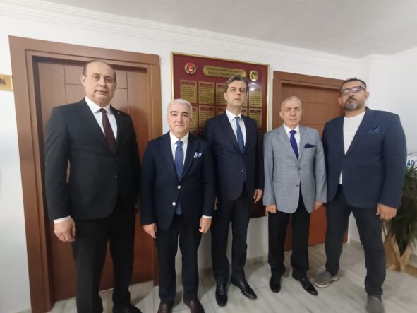 Defterdar Balıkcı’dan ÇGC’ye ‘Hayırlı olsun’ ziyareti