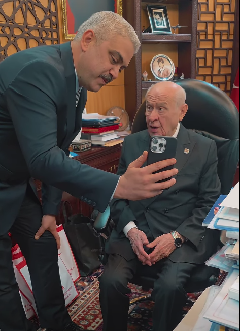 AVAN’DAN, BAHÇELİ’YE VİDEO SUNUMU