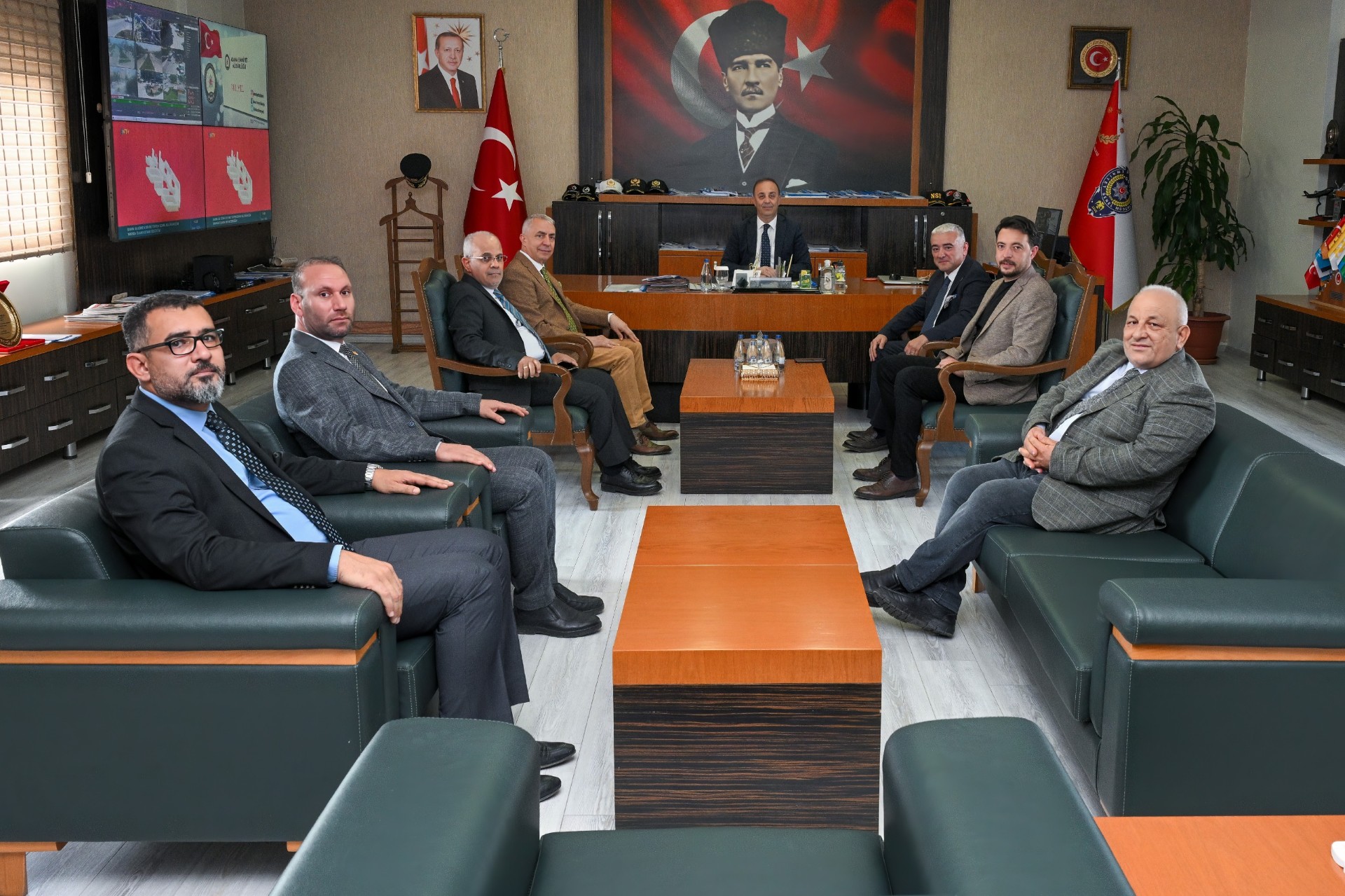 ÇGC YÖNETİM KURULU ADANA EMNİYETİNDE