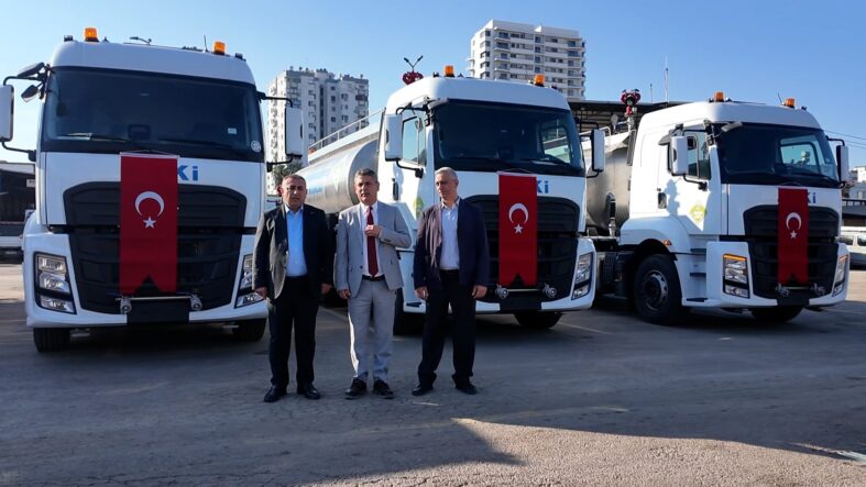  ASKİ ARAC FİLOSUNU GÜÇLENDİRİYOR.