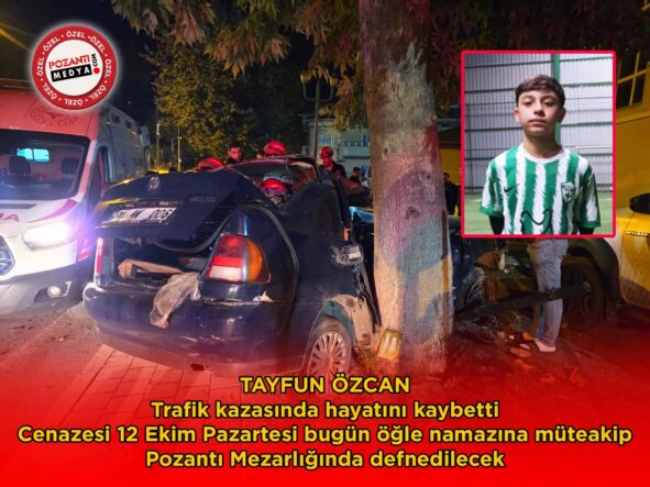 POZANTI’YI YASA BOĞAN TRAFİK KAZASI